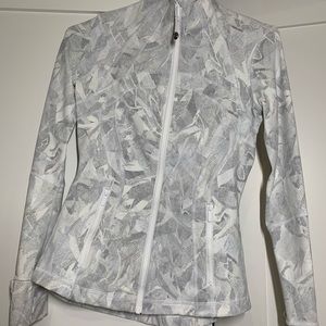Lululemon Define Jacket/Jasmine White Multi/Size 4